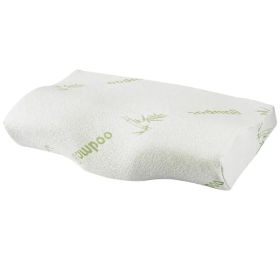 Bamboo Memory Foam Contour Sleep Pillow Cervical Orthopedic Pillow Neck Support Breath Pillow