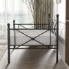 Twin size Classic Heavy Duty Metal Day Bed Frame in Black Finish