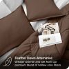 King / CAL King 3-Piece Down Alternative Comforter Set in Chocolate Brown