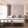 Twin Heavy Duty Black Metal Daybed Frame with Roll-Out Pop-Up Trundle Bed Frame