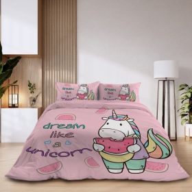 3pieces Watermelon Duvet Cover Set For Comforter Bedding Queen Size