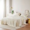 Cotton Blend Jersey Knit All Season Sheet Set Full