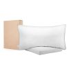 Bed Pillows for Sleeping, Set of 2, Queen Size Luxury Quality Hotel Pillows with Original Down Alternative Filling, Supportive and Fluffy