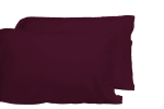 Luxurious Viscose from 100% Bamboo 2-Piece Pillowcase Set , Oeko-TEX Certified, King - Merlot