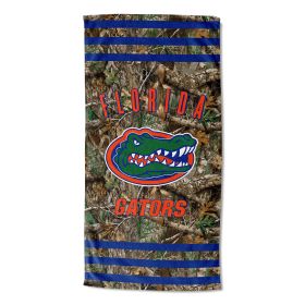 Florida OFFICIAL NCAA Realtree "Stripes" Beach Towel; 30" x 60"
