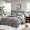 King/Cal King Fur Down Alternative Comforter Mini Set