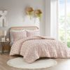 Twin/Twin XL Clip Jacquard Comforter Set