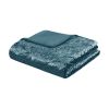 Full/Queen Velvet Duvet Cover Set with Throw Pillow