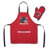 [Personalization Only] Falcons Apron & BBQ Mitt Set