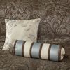 12 Piece Comforter Set with Cotton Bed Sheets Blue/Brown Full
