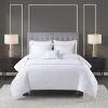 Full/Queen 100% Cotton Sateen Embroidered Comforter Set