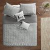 Twin/Twin XL Metallic Printed Duvet Cover Set