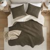 Knit Chenille Comforter Set Full/Queen