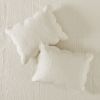 3 Piece Reversible Scalloped Edge Quilt Set Cream King/Cal King