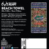 Florida OFFICIAL NCAA Realtree "Stripes" Beach Towel; 30" x 60"