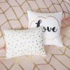 Full/Queen Metallic Printed Comforter Set