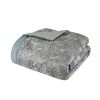 12 Piece Comforter Set with Cotton Bed Sheets Teal King