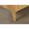 Twin size Mid-Century Modern Yellow Velvet Upholstered Daybed