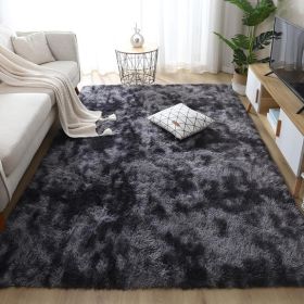 Plush Girl's Room With Tatami Mats Beside The Bed (Option: Dark Grey-140X200cm)