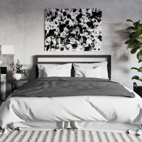 Liberator Queen Fascinator Throw - Original Sex Blanket for Couples - Soft and Waterproof Machine Washable Blanket for Lovers, Black (Color: Grey)
