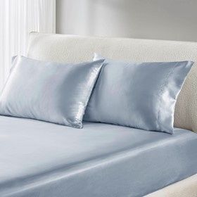 Luxury 2 PC Pillowcases King (Color: as Pic)