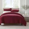 Serta Simply Clean Solid Duvet cover King