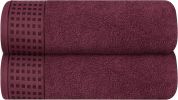 100% Cotton 2 Pack Oversized Bath Towel Set 28x55 Inches, Ultra Soft Highly Absorbant Compact Quickdry & Lightweight Large Bath Towels