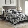 7 Piece Cotton Printed Comforter Set