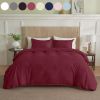 Serta Simply Clean Solid Duvet cover  King