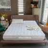 White Quilted Fitted Sheet, Fits Mattress Up to 15" Deep, 2/3-Piece Set