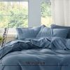 Luxury Sheet Sets Super Soft Easy Care Microfiber 3/4-Pieces Bed Sheet Set With 16-Inch Deep Pockets