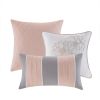 King/Cal King 6 Piece Printed Duvet Cover Set