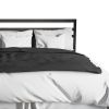 Liberator Queen Fascinator Throw - Original Sex Blanket for Couples - Soft and Waterproof Machine Washable Blanket for Lovers, Black