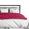 Liberator Queen Fascinator Throw - Original Sex Blanket for Couples - Soft and Waterproof Machine Washable Blanket for Lovers, Black