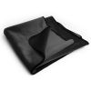Liberator Small Fascinator Throw - Original Sex Blanket for Couples - Soft and Waterproof Machine Washable Blanket for Lovers, Microvelvet Black