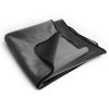 Liberator Small Fascinator Throw - Original Sex Blanket for Couples - Soft and Waterproof Machine Washable Blanket for Lovers, Microvelvet Black