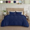Serta Simply Clean Solid Duvet cover King