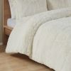 King/Cal King Shaggy Long Fur Comforter Mini Set