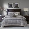 7 Piece Jacquard Comforter Set